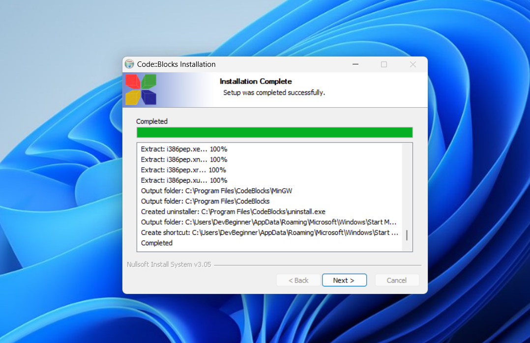 CodeBlocksInstall-8